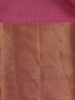 Pink Dotted Zari Weave Pure Kanchipuram Silk Saree - Diadem