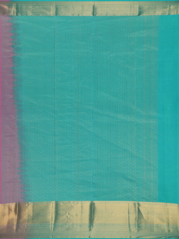 Pink Dotted Zari Weave Pure Kanchipuram Silk Saree - Diadem