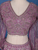 Pink Embroidery Bridal Net Lehenga