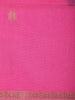 Pink Floral Butta Fancy Cotton Saree - Diadem