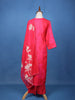 Pink Floral Design Printed Georgette Salwar Suit - Diadem