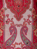 Pink Floral Design Printed Cotton Salwar Suit - Diadem