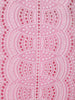 Pink Floral Designed Cotton Straight Cut Salwar Suit - Diadem
