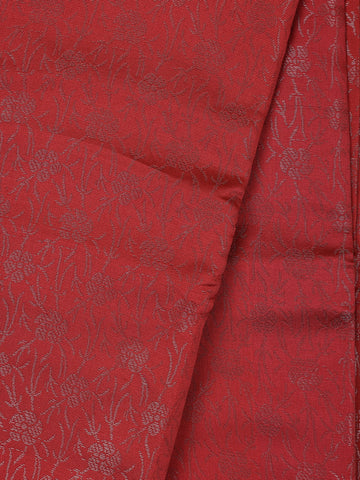 Pink Floral Designed Fancy Art Silk Saree - Diadem