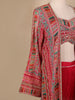 Pink Floral Designed Georgette Palazzo Salwar Suit - Diadem