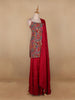 Pink Floral Designed Georgette Sharara Salwar Suit