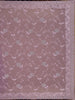 Pink Floral Designed Organza Designer Saree