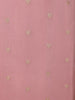 Pink Floral Designed Organza Salwar Suit - Diadem