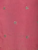 Pink Floral Embroidered Georgette Salwar Suit - Diadem