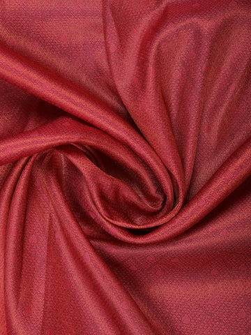 Pink Floral Designed Semi Silk Saree - Diadem