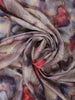 Pink Floral Designed Semi Tussar Saree - Diadem