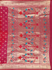 Pink Floral Designed Soft Silk Saree - Diadem