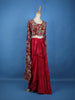 Pink Floral Embroidery Lehenga for Bridesmaid