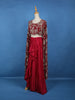 Pink Floral Embroidery Lehenga for Bridesmaid