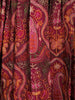Pink Floral Motif Bead Work Cotton Gown