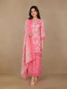 Pink Floral Printed Cotton Salwar Suit