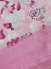 Pink Floral Prints Fancy Georgette Saree - Diadem