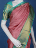 Pink Floral Woven Pure Kanchipuram Silk Saree - Diadem