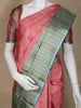 Pink Floral Woven Pure Kanchipuram Silk Saree - Diadem