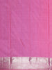 Pink Floral Woven Pure Kanchipuram Silk Saree - Diadem