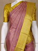 Pink Floral Woven Pure Kanchipuram Silk Saree - Diadem