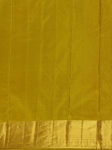 Pink Floral Woven Pure Kanchipuram Silk Saree - Diadem