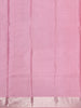 Pink Floral Woven Pure Kanchipuram Silk Saree - Diadem