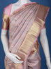 Pink Floral Woven Pure Kanchipuram Silk Saree - Diadem