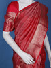 Pink Floral Woven Pure Kanchipuram Silk Saree - Diadem