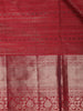 Pink Floral Woven Pure Kanchipuram Silk Saree - Diadem