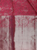 Pink Floral Woven Pure Kanchipuram Silk Saree - Diadem