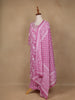 Pink Floral Design Printed Cotton Salwar Suit - Diadem