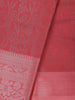 Pink Floral Designed Fancy Art Silk Saree - Diadem