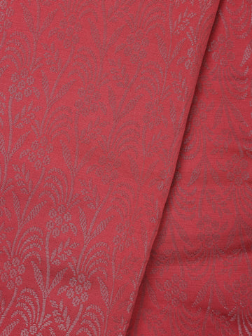 Pink Floral Designed Fancy Art Silk Saree - Diadem
