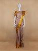 Pink Floral Woven Pure Kanchipuram Silk Saree - Diadem