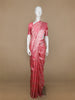 Pink Floral Woven Pure Kanchipuram Silk Saree - Diadem