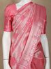 Pink Floral Woven Pure Kanchipuram Silk Saree - Diadem