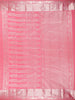 Pink Floral Woven Pure Kanchipuram Silk Saree - Diadem