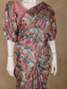 Pink Multicolor Floral Printed Synthetic Saree with Embroidered Blouse - Diadem