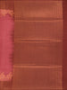 Pink Semi Tussar Silk Floral Designed Saree - Diadem