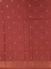 Pink Semi Tussar Silk Floral Designed Saree - Diadem
