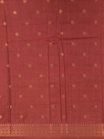 Pink Semi Tussar Silk Floral Designed Saree - Diadem