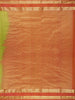 Pista Green Butta Woven Design Pure Kanchipuram Silk Saree with Contrast Zari Border