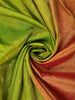 Pista Green Butta Woven Design Pure Kanchipuram Silk Saree with Contrast Zari Border