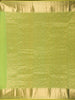 Pista Green Butta Zari Woven Design Pure Kanchipuram Silk Saree with Zari Border