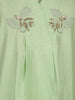 Pista Green Floral Sequins Embroidered Silk Salwar Suit