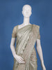 Pista Green Leaf Woven Banarasi Silk Saree