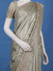 Pista Green Leaf Woven Banarasi Silk Saree