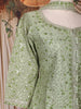 Pista Green Sequins Embroidered Design Georgette Palazzo Suit