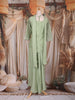 Pista Green Sequins Embroidered Design Georgette Palazzo Suit